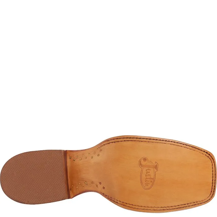 Justin Men's PASCOE ANTIQUE SADDL MADDOG FULL QU OSTR : 8094