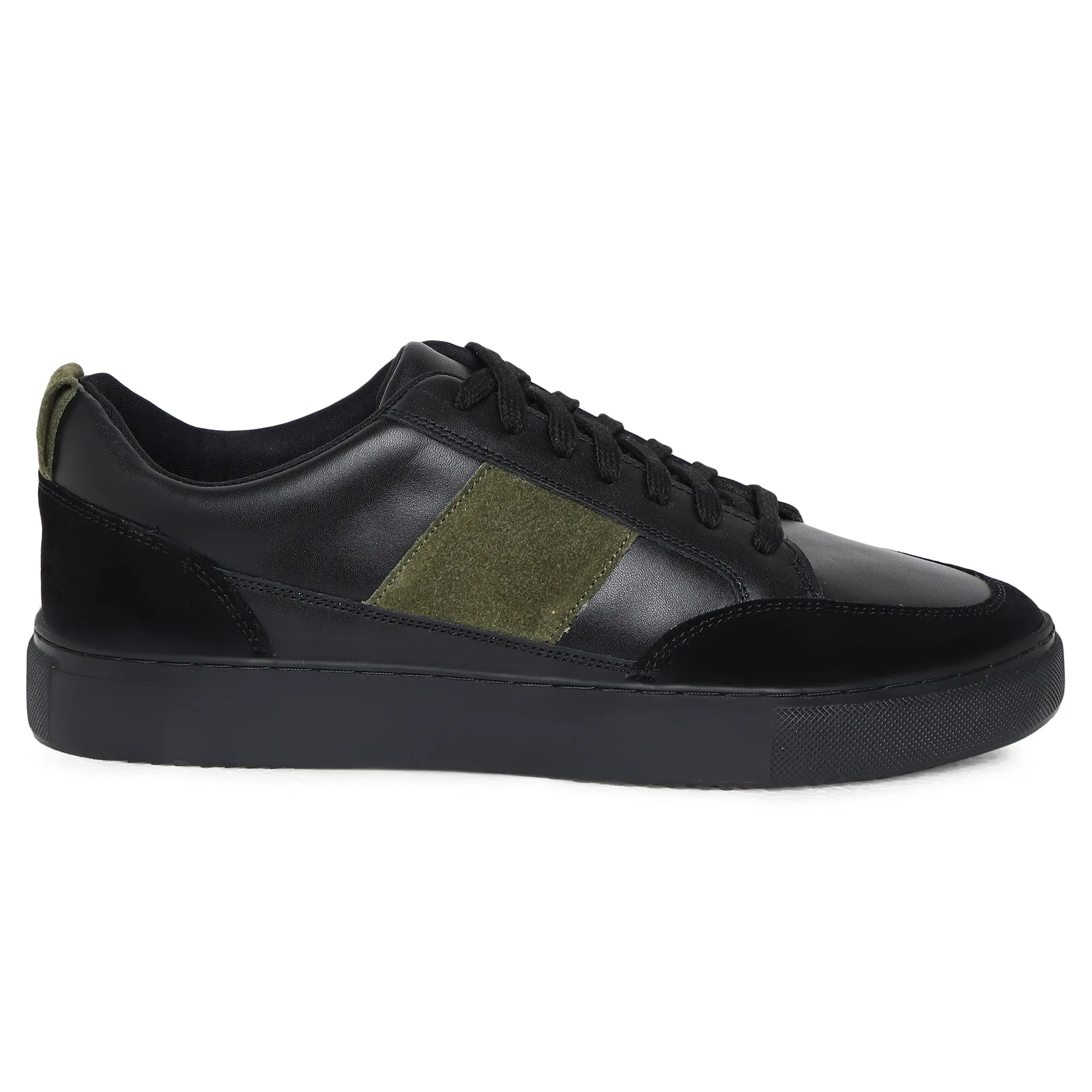 Kayden Leather Sports Sneakers