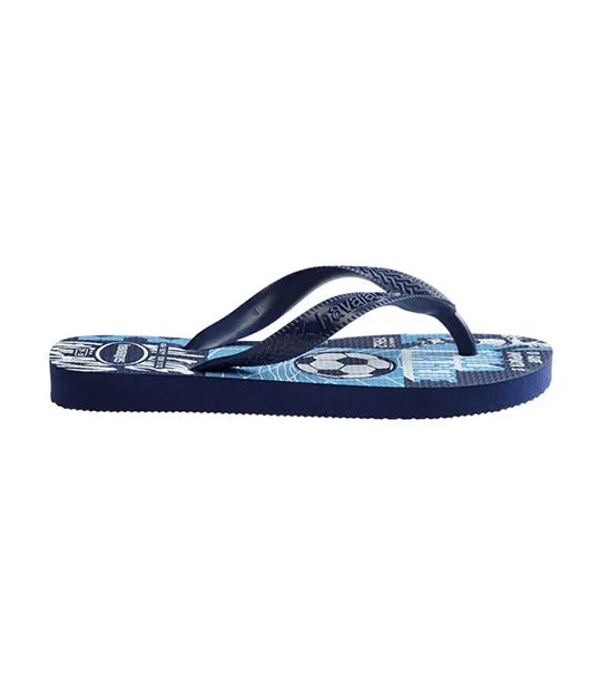 Kids Athletic Flip Flops Navy/Navy