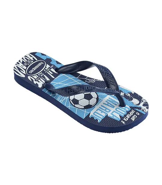 Kids Athletic Flip Flops Navy/Navy