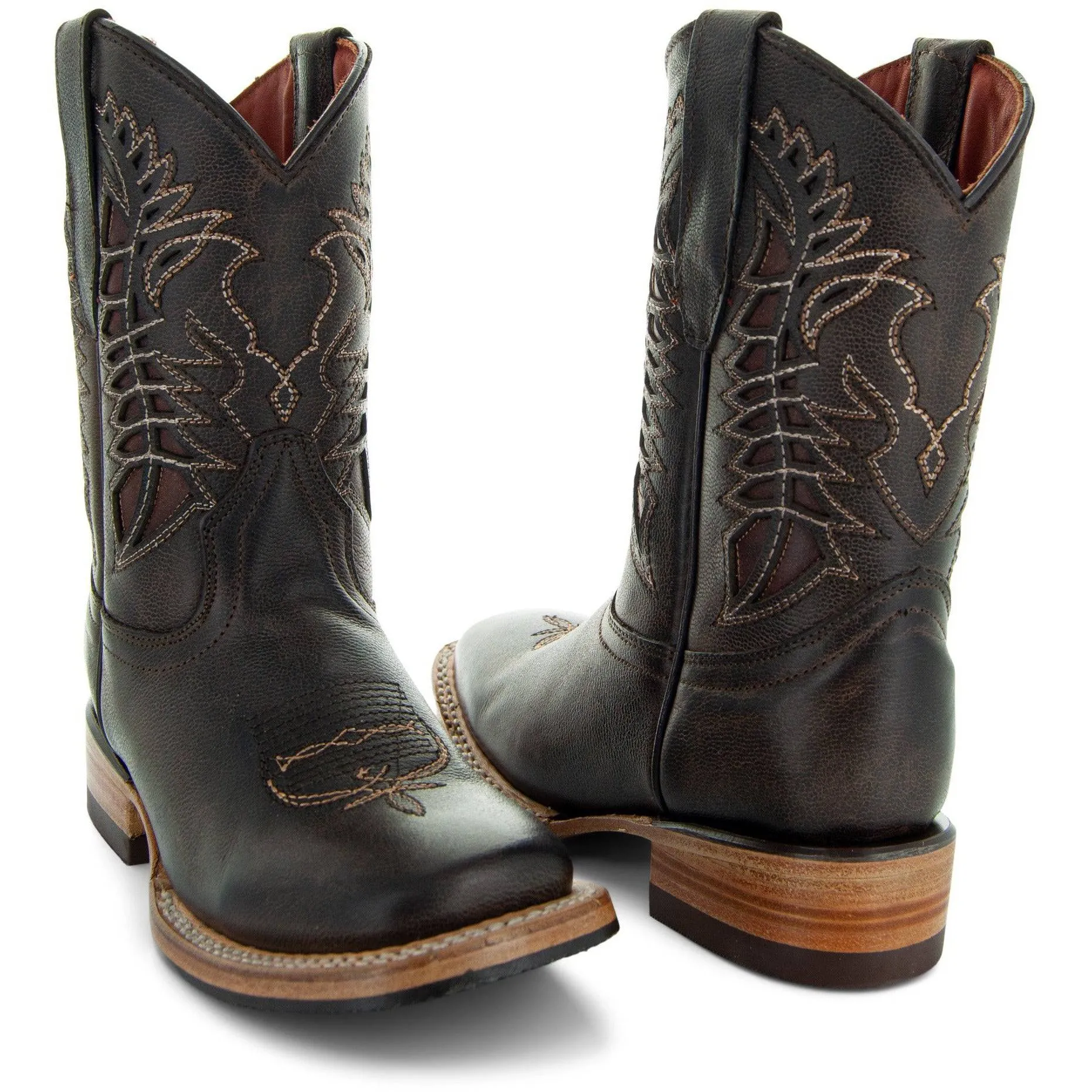 Kids' Brown Country Boots | Everyday Western Boots for Kids K3007