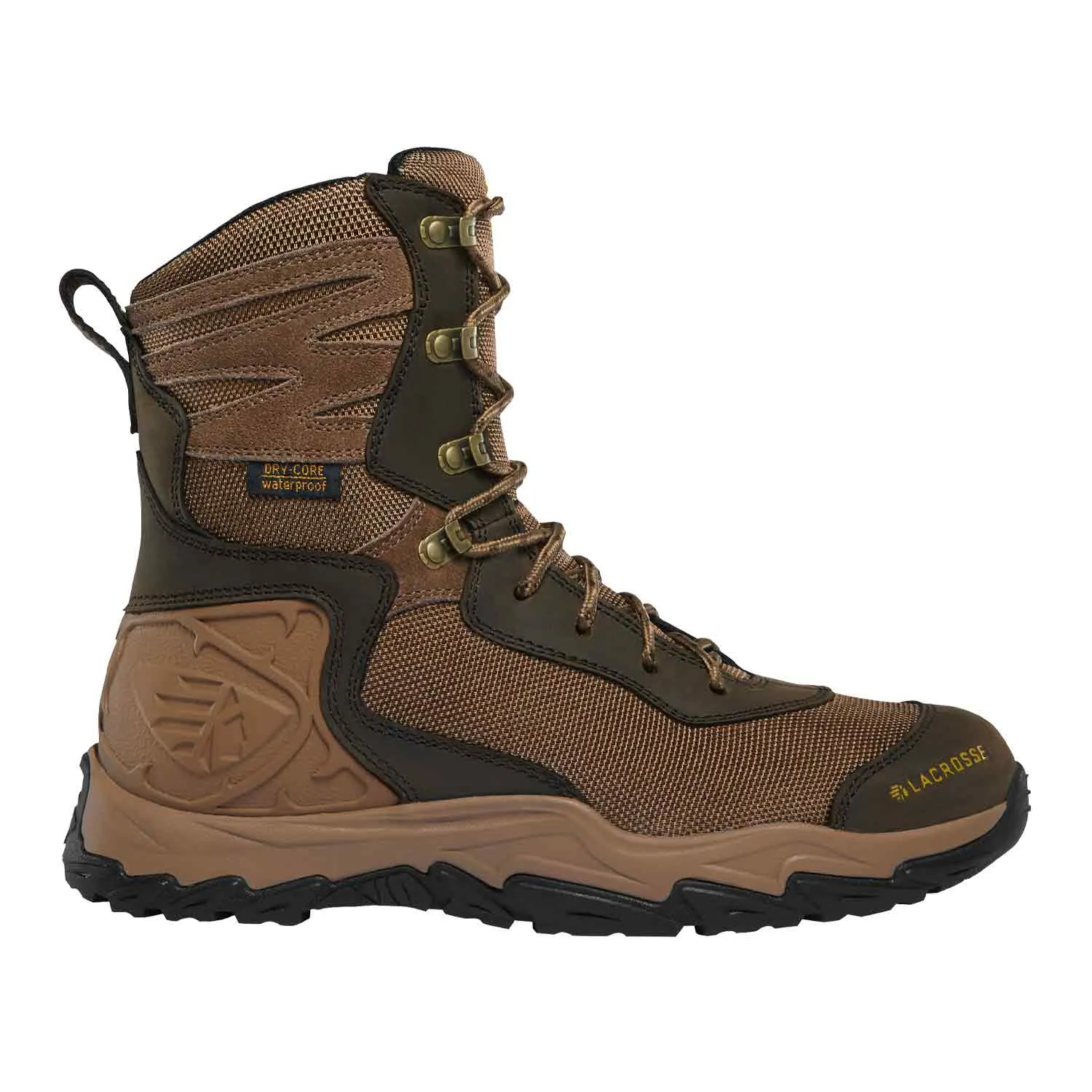 LaCrosse Windrose 8" Leather Hunting Boots (Brown)