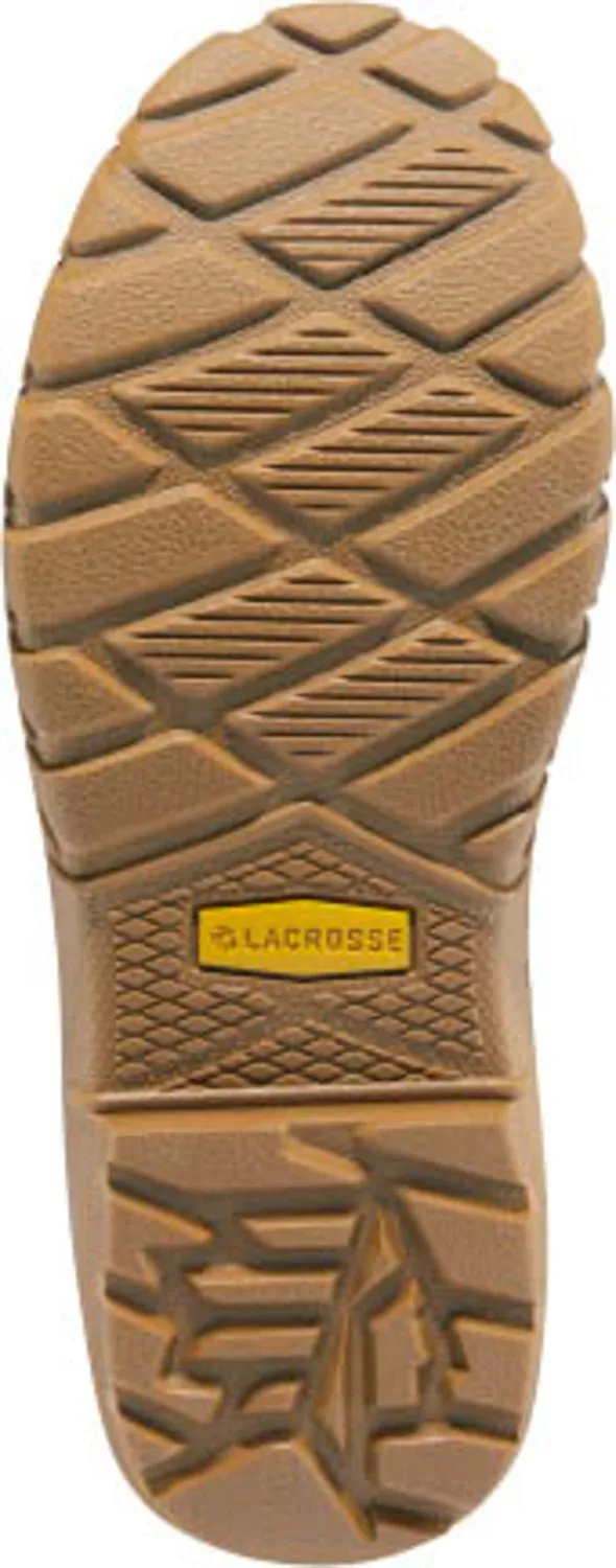 LaCrosse Womens Aero Timber Top Slip-On 5in Clay Brown Polyurethane Work Boots