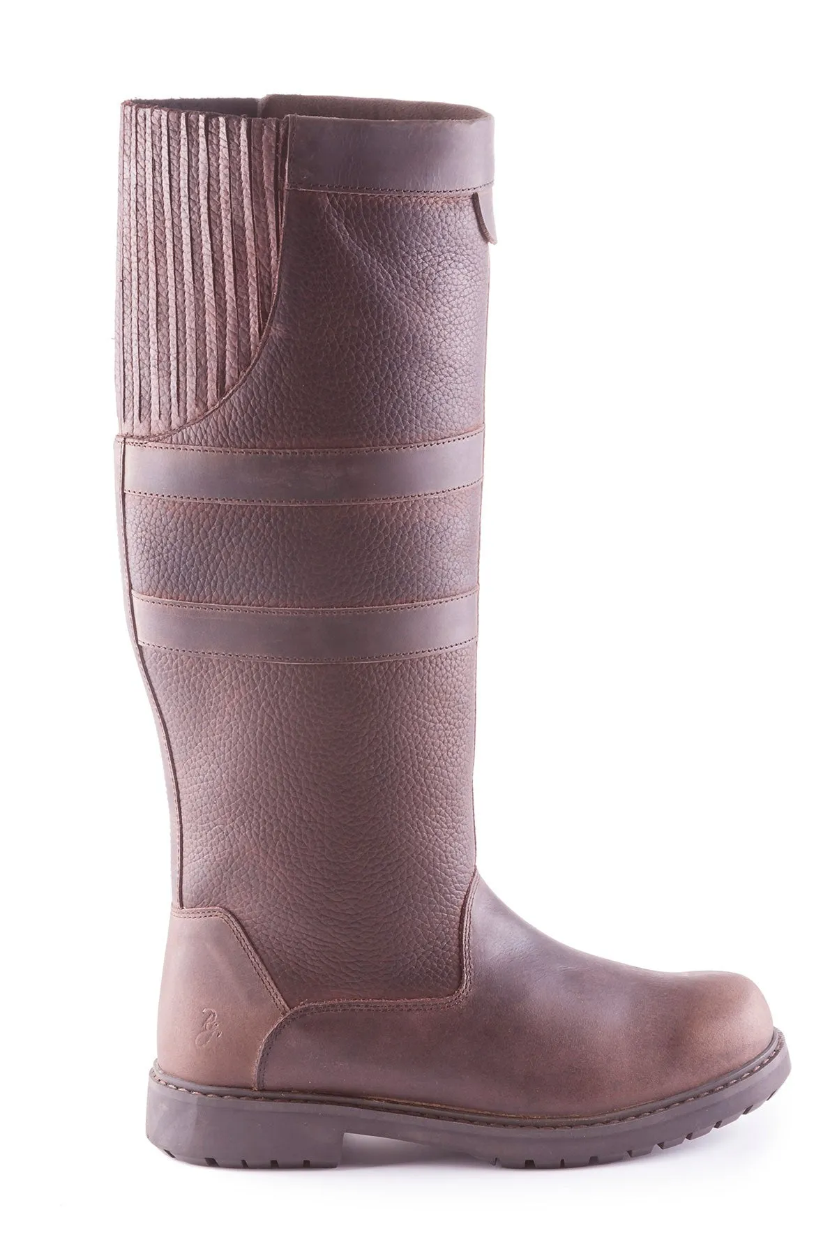 Ladies Leather Country Boots - Haxby