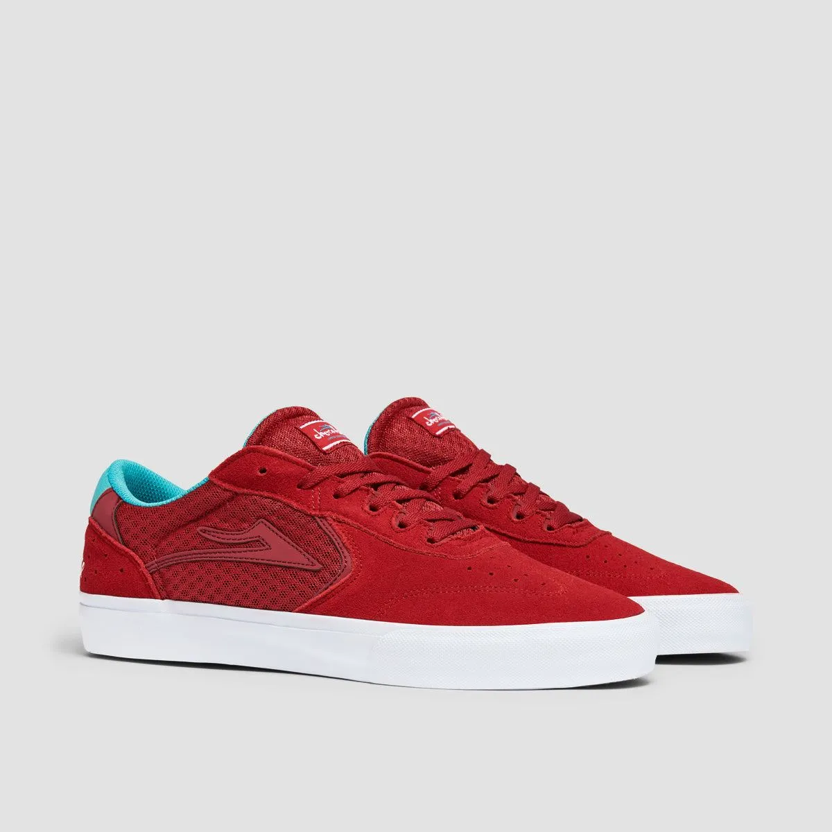 Lakai Atlantic Vulc Shoes - Red Suede