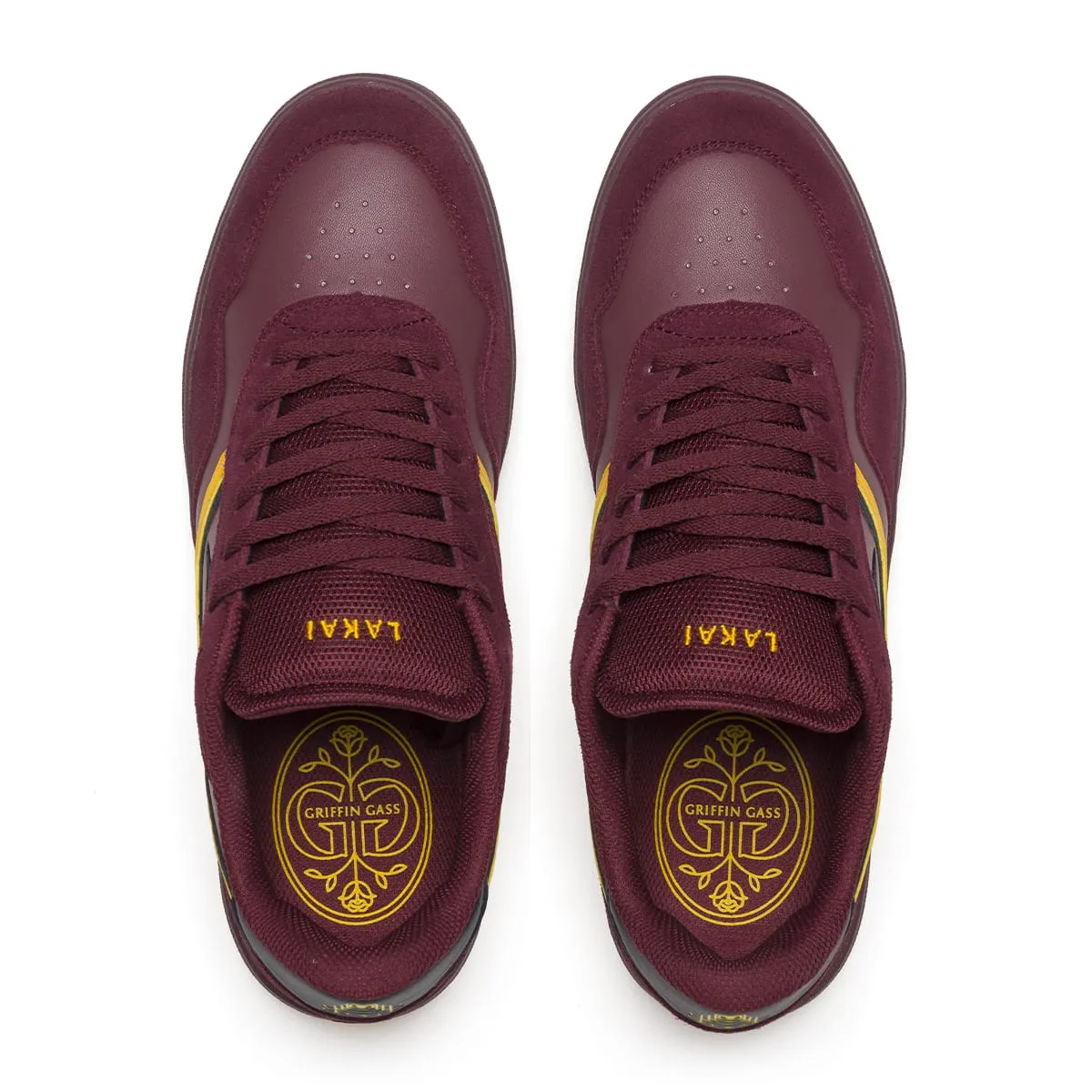 LAKAI - Terrace Shoes [BURGUNDY SUEDE]