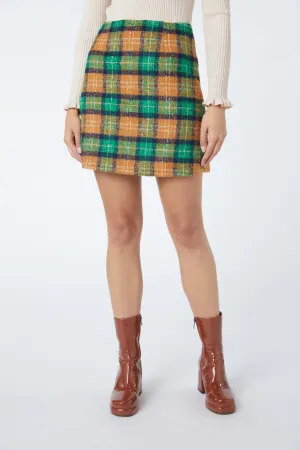 Maddison Check Skirt