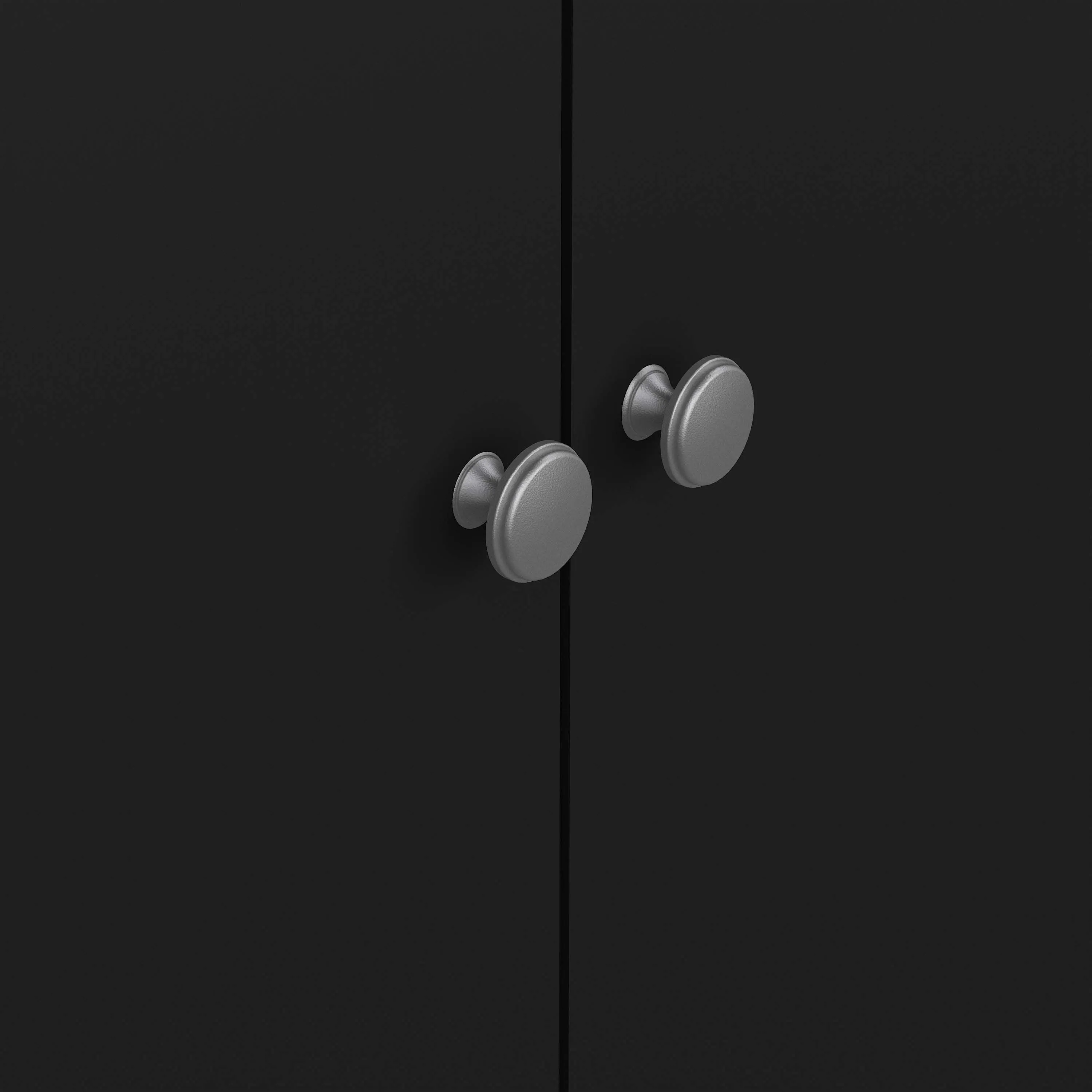 Madrid Wardrobe with 3 Doors - Black