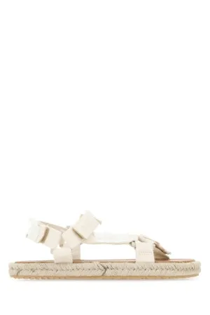 MAISON MARGIELA | White canvas Trekking sandals