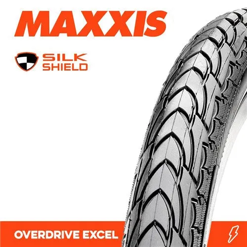 Maxxis Overdrive Excel 700 x 40 Silkshield Wire Tyre - 60TPI