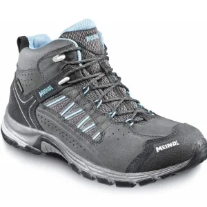 Meindl Journey Lady Mid Comfort Fit GTX walking Boots-Anthracite/Azure