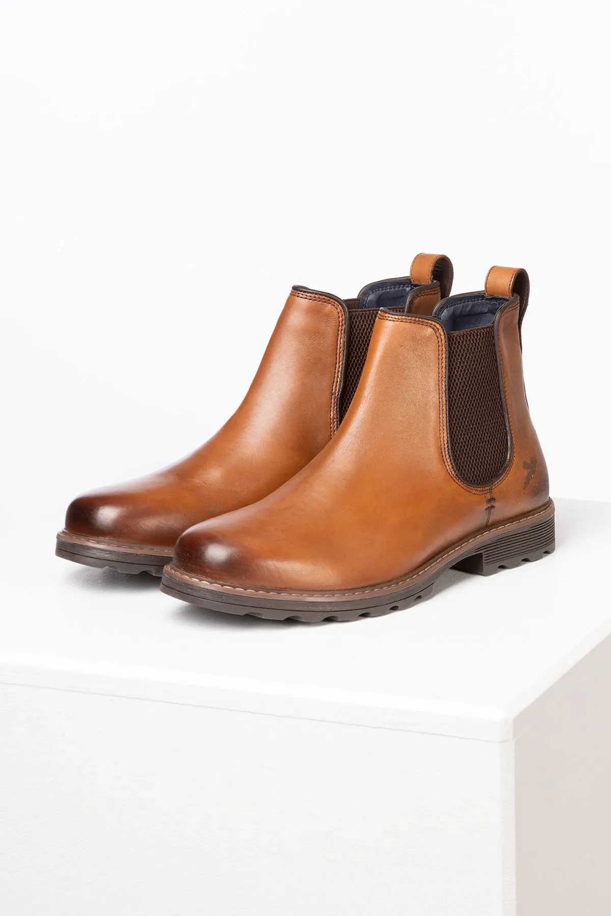 Men's Leather Chelsea Boots - Sledmere