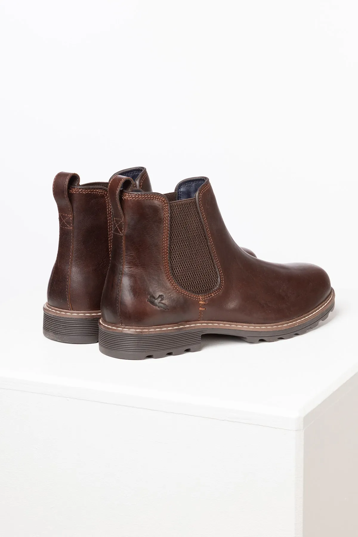 Men's Leather Chelsea Boots - Sledmere