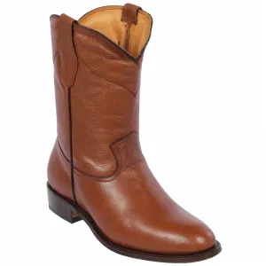 Men's Quincy Deer Skin Round Toe Short Boot QD200051