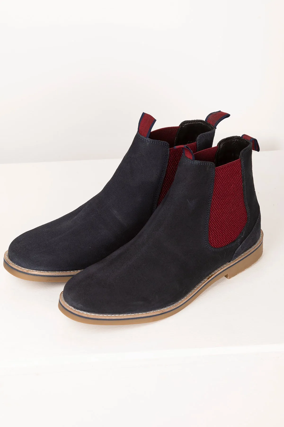 Mens Suede Chelsea Boots - Kiplin II