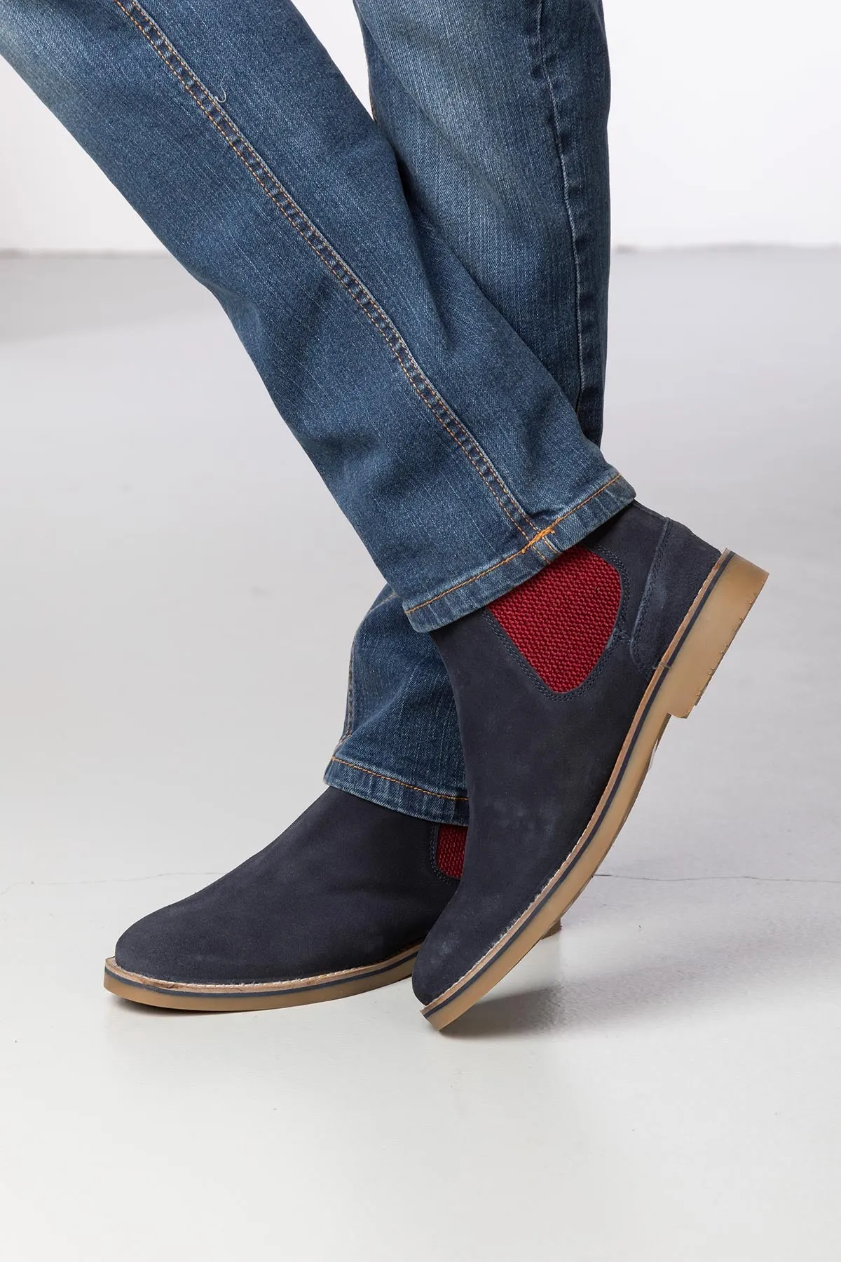 Mens Suede Chelsea Boots - Kiplin II