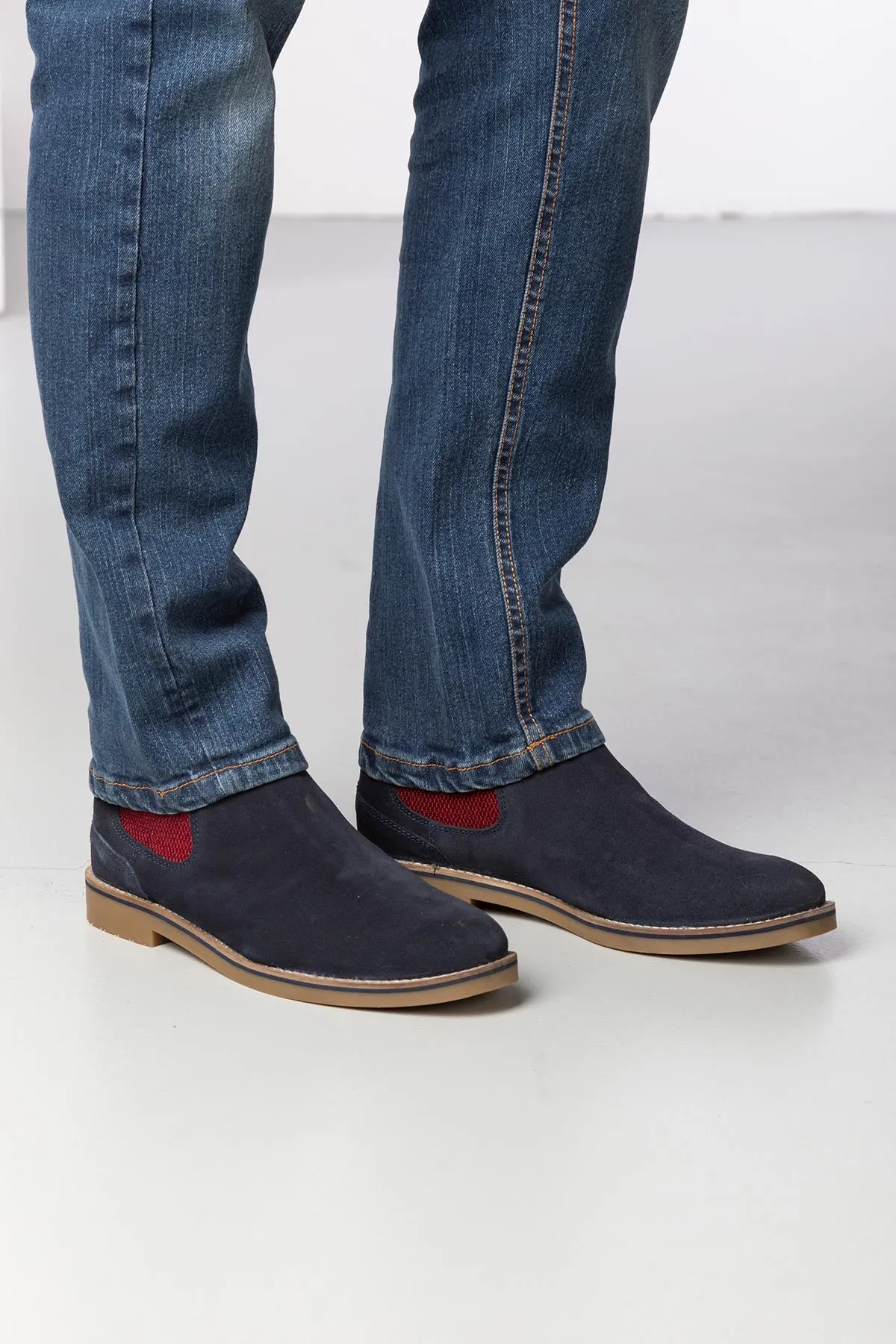 Mens Suede Chelsea Boots - Kiplin II