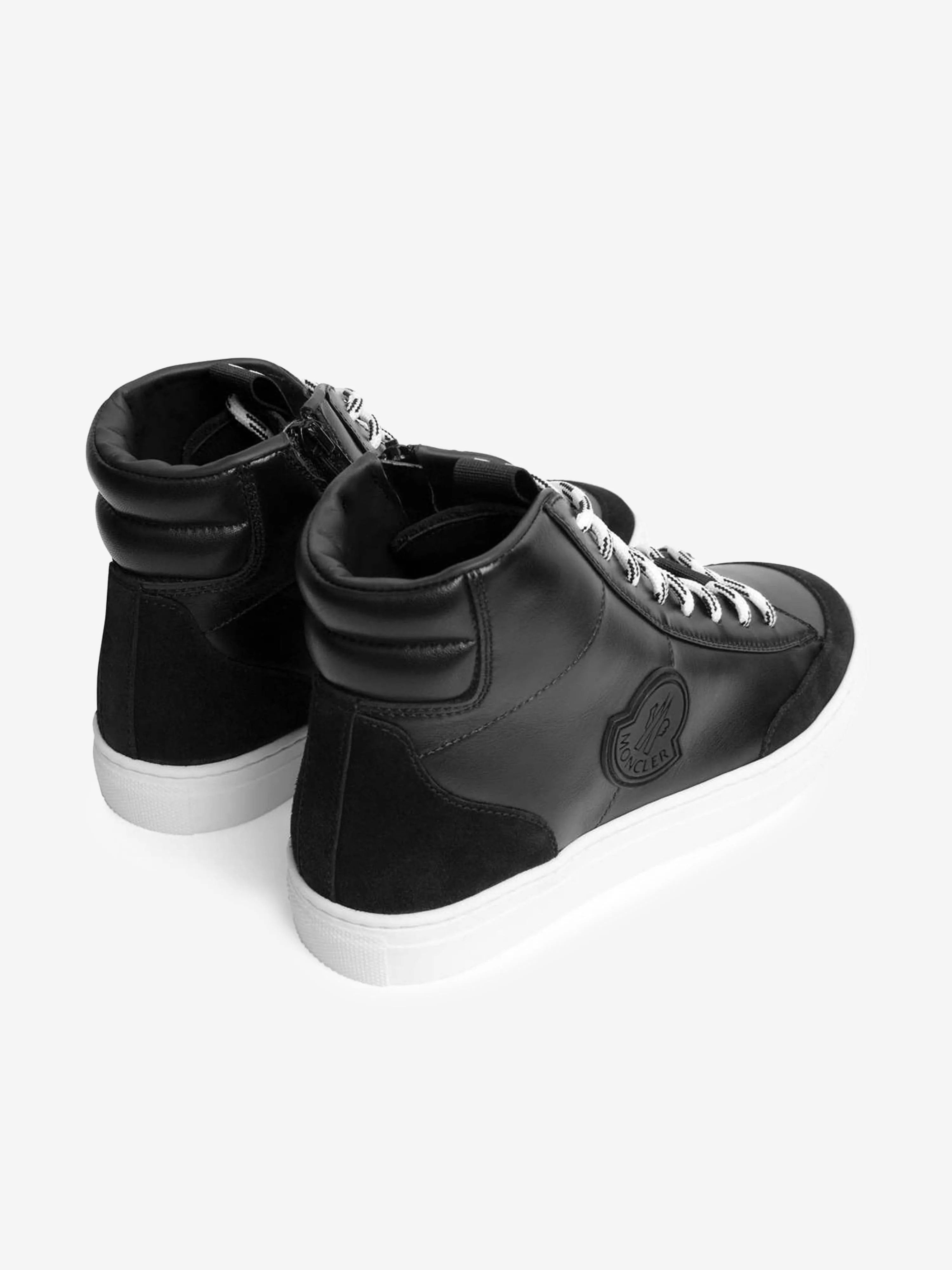 Moncler Enfant Moncler Kids Leather Trainers