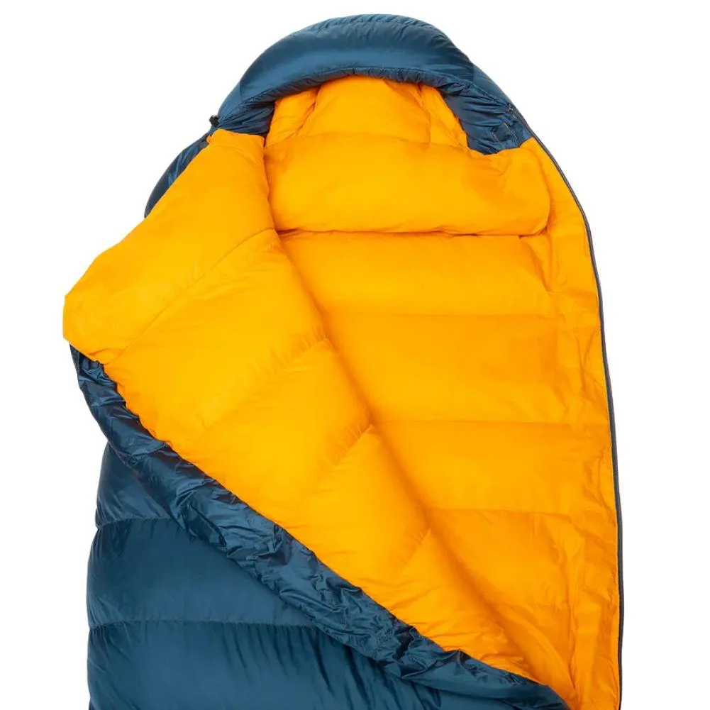 Mountain Equipment Helium 600 Down Sleeping Bag - Long (Majolica Blue)