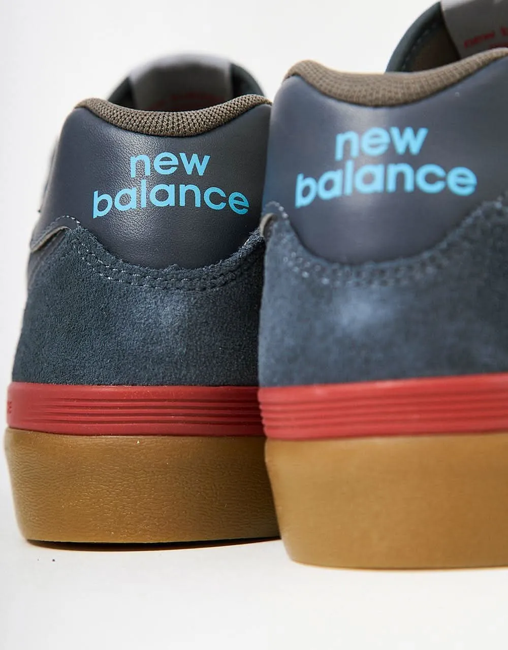 New Balance Numeric 574 Skate Shoes - Blue Indigo/Gum