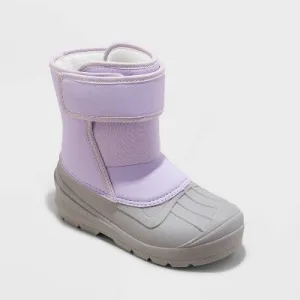 New - Kids' Elia Winter Boots - Cat & Jack Purple 2