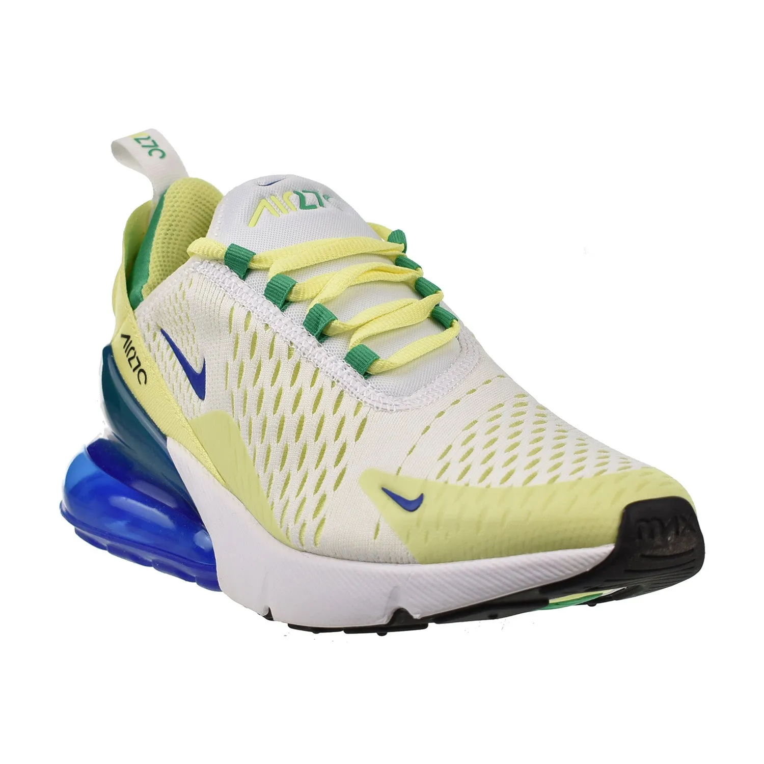 Nike Air Max 270 (GS) Big Kids' Shoes White-Game Royal