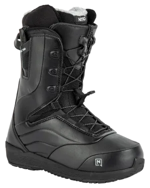 Nitro Crown TLS Womens Snowboard Boots - Black - 2023