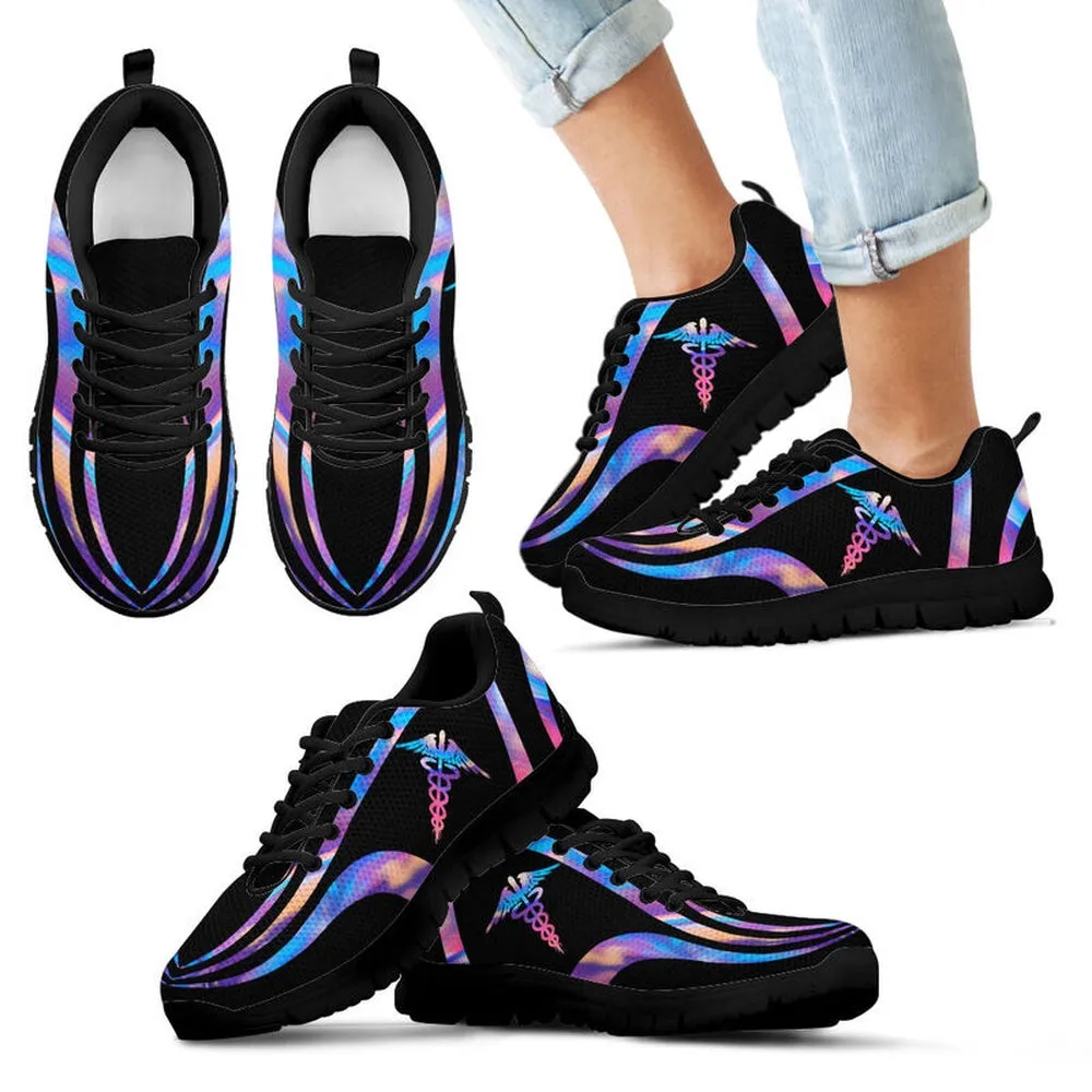 Nurse Sneaker, Hologram Nurse Independence Day Sneakers, Best Shoes For Nurses