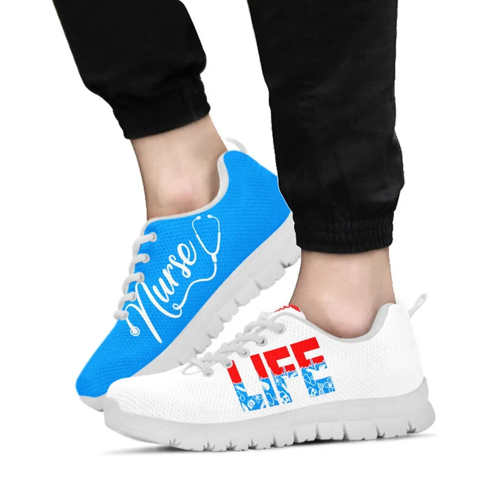 Nurse Sneaker, Nurse Life Sneakers Shoes, Best Shoes For Nurses