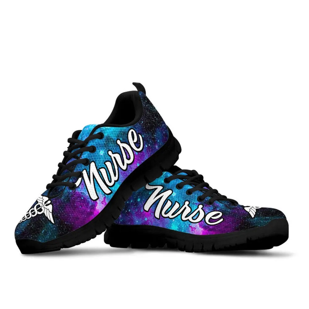 Nurse Sneaker, Nurse Strong Galaxy Sneakers Shoes, Best Shoes For Nurses