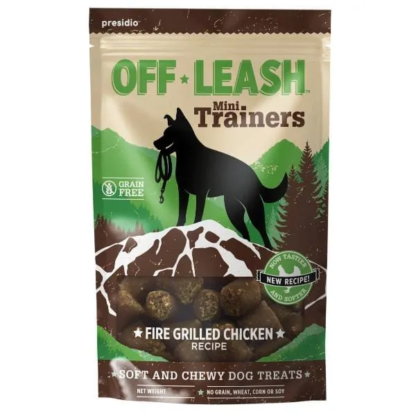 Off Leash Fire Grilled Chicken Dog Treats