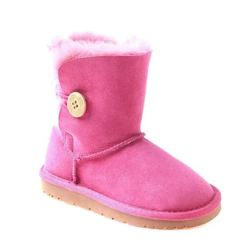 One Button Kids UGG Boots