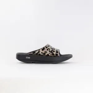 OOFOS Ooahh Limited Slide (Women's) - Cheetah