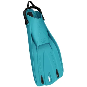 Open Box ScubaPro GO Sport Dive Fins, Turquoise, Size: Large