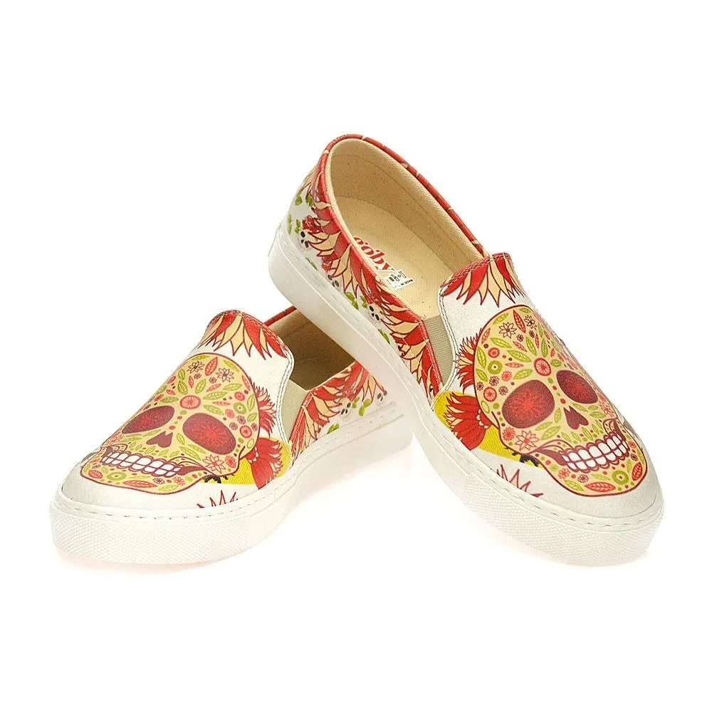 Pattern Skull Sneaker Shoes WVN4045