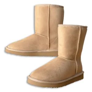 PAWJ Short Boot | Tan / Aspen Snow