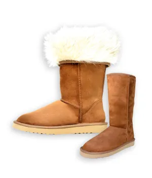 PAWJ Tall Boot | Chestnut / Alaskan Bear