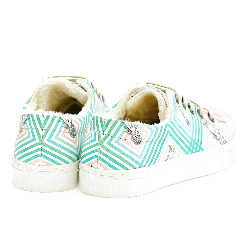 Pineapple Sneaker Shoes WSPR113