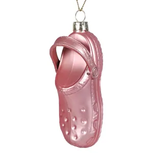 Pink Clog Ornament