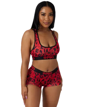 PSD " Playboy Anarchy" Women's Sports Bra