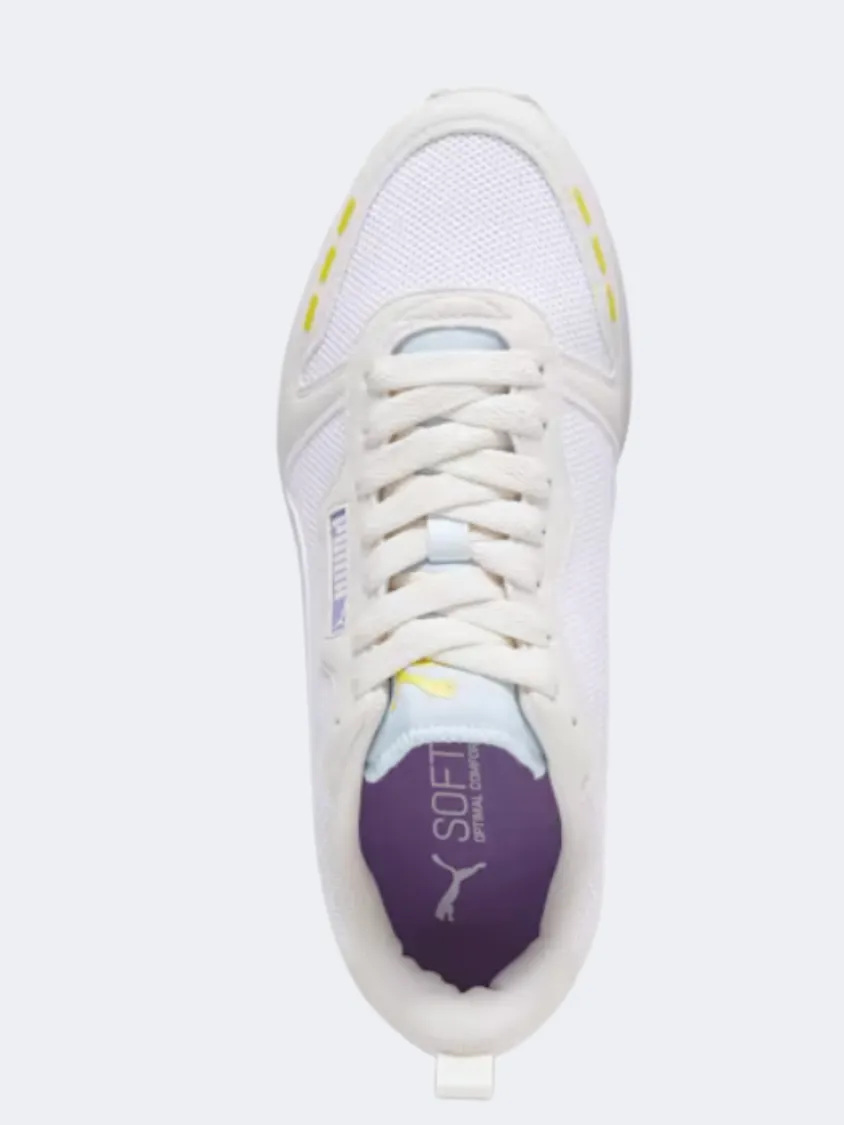 Puma R78 Women Lifestyle Shoes White/Icy/Yellow