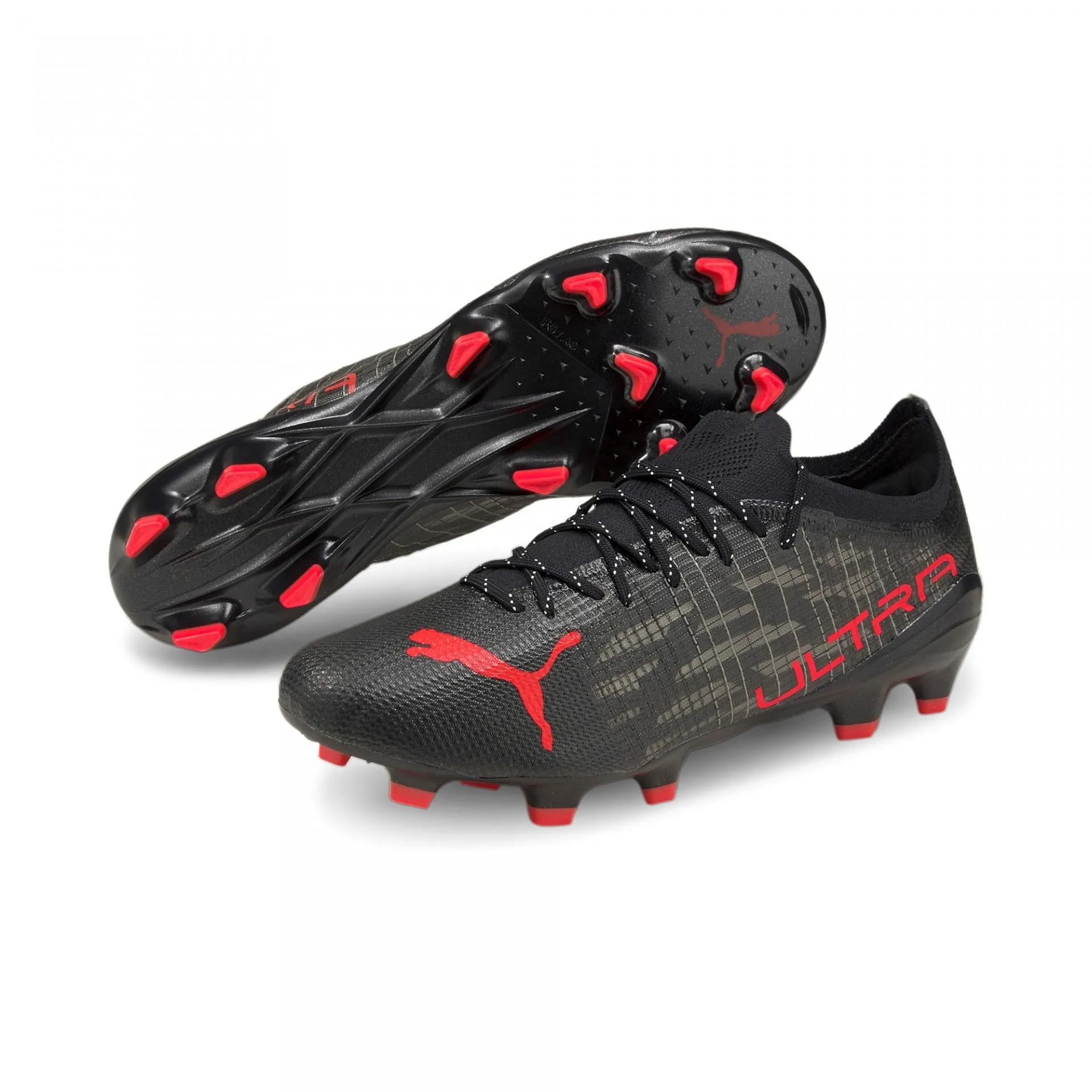 PUMA ULTRA 1.3 FG/AG-BLACK/SUNBLAZE/ASPHALT