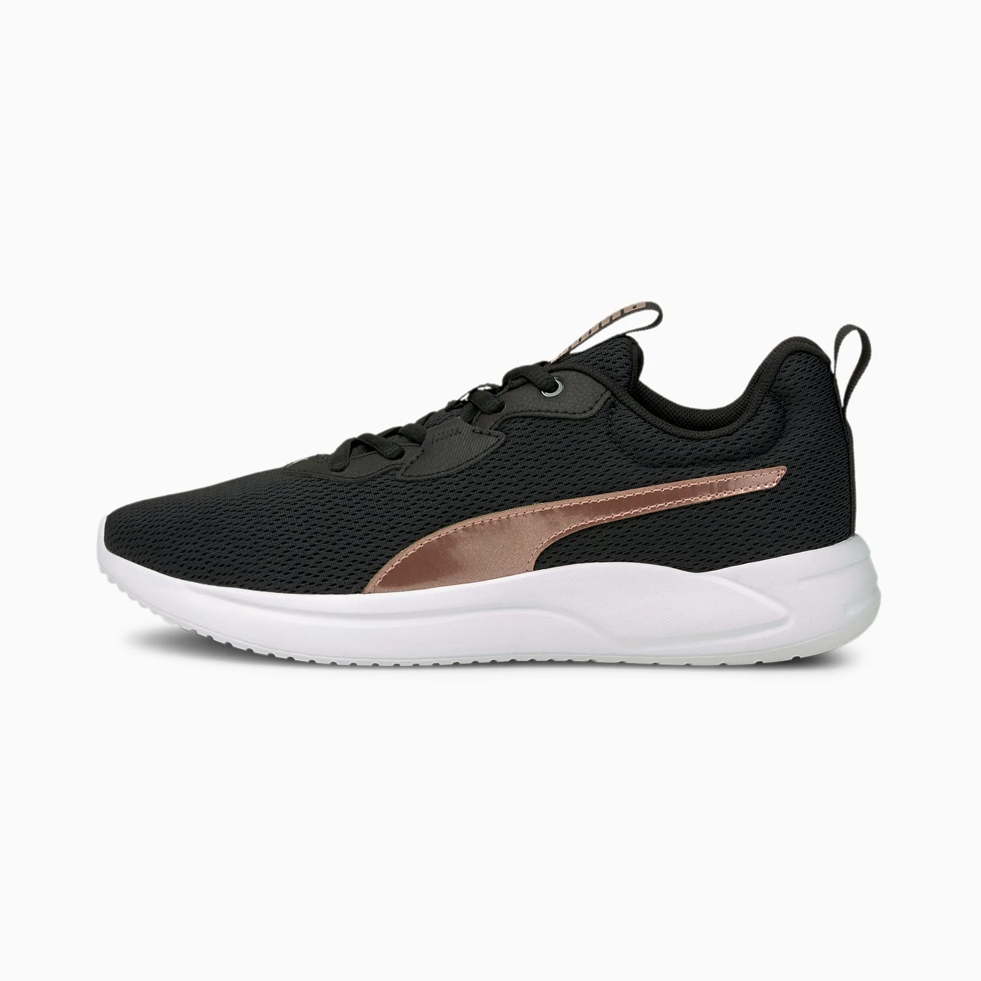 PUMA WOMENS RESOLVE METALLIC - PUMA BLACK/ROSE GOLD