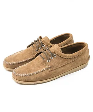 Quoddy for TGD Suede Blucher Moccasin