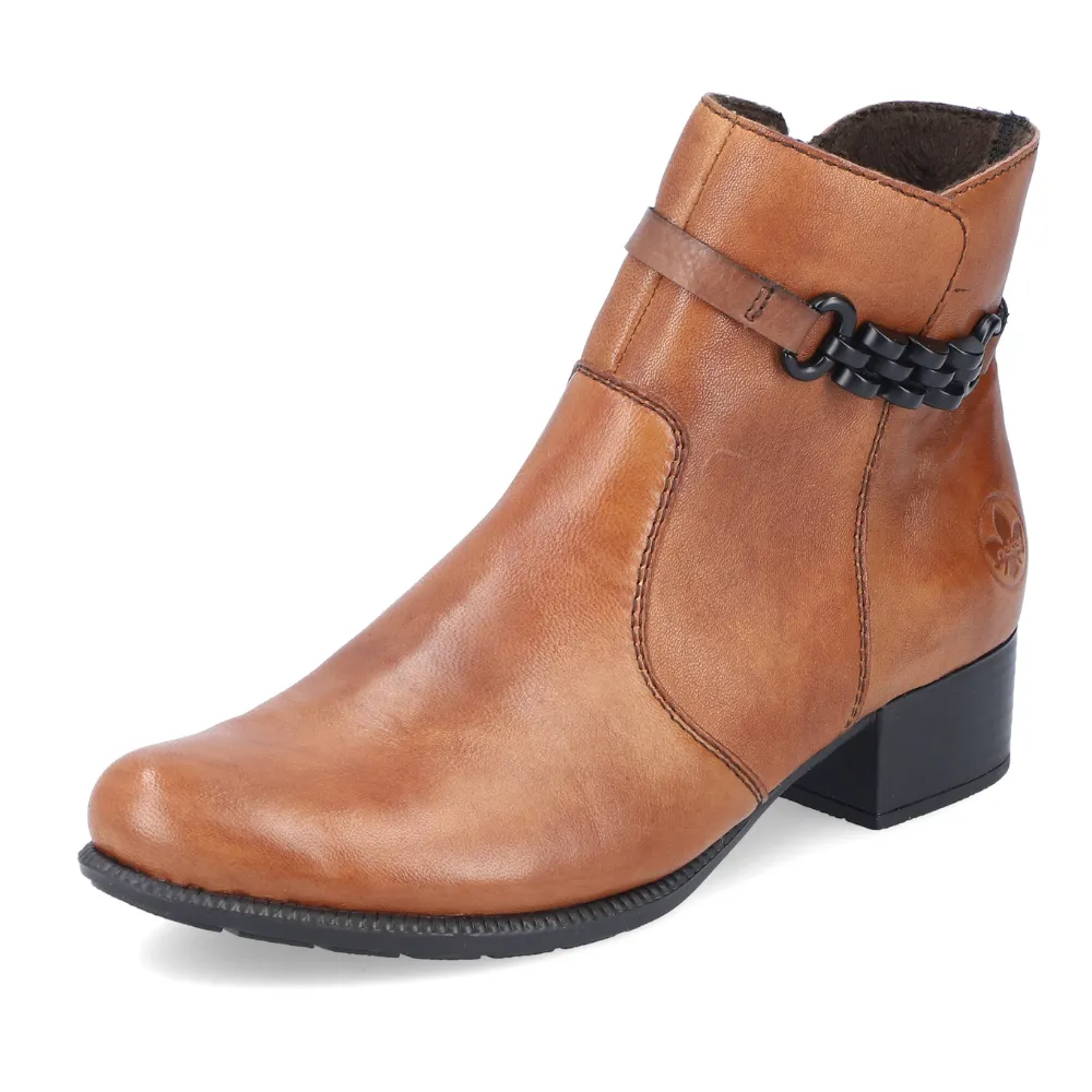 Rieker Sariana 76 Chestnut Bootie (Women's)