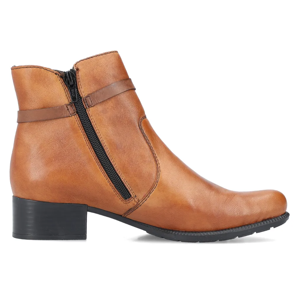 Rieker Sariana 76 Chestnut Bootie (Women's)