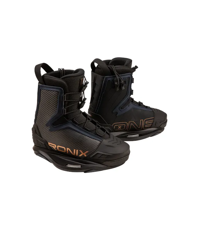 Ronix One Blackout Wakeboard Package with One Carbitex Boots (2025)