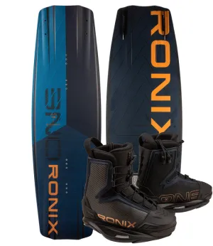 Ronix One Blackout Wakeboard Package with One Carbitex Boots (2025)