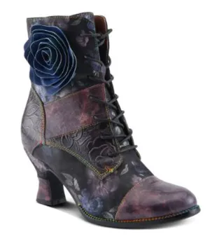 Roselia in Black Multi Leather by L' Artiste