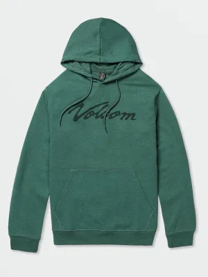 Roundabout Pullover Fleece Hoodie - Trekking Green